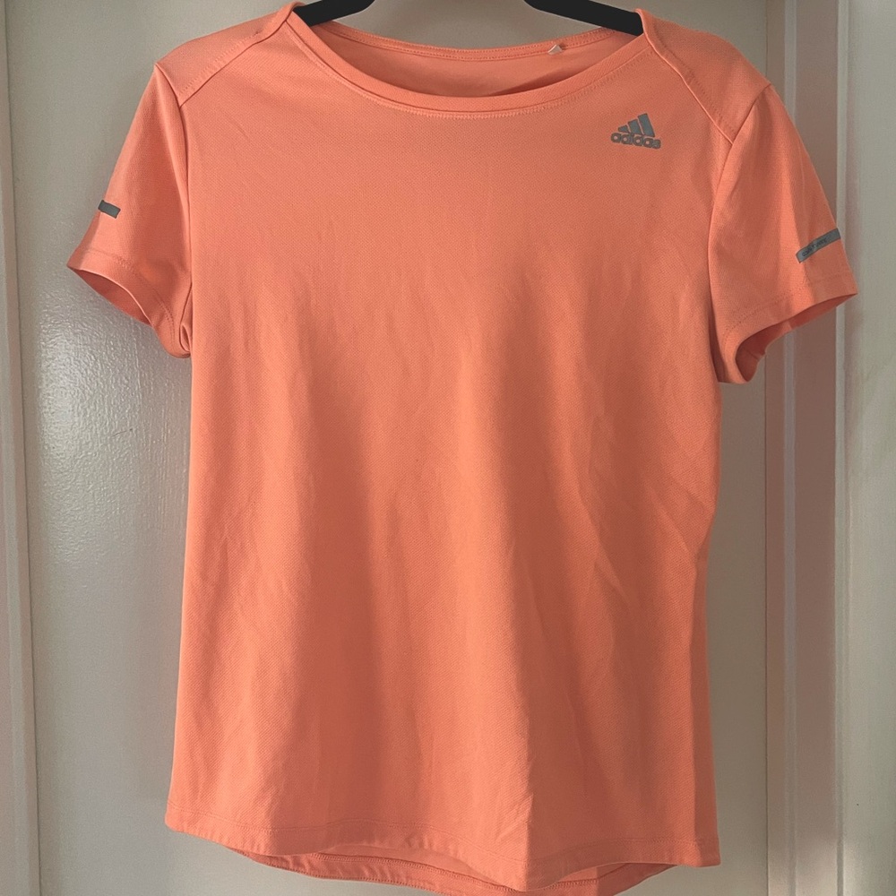 Women’s Neon Adidas Workout Shirt